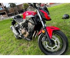 VENDO MOTO HONDA CB500F IMPECABLE